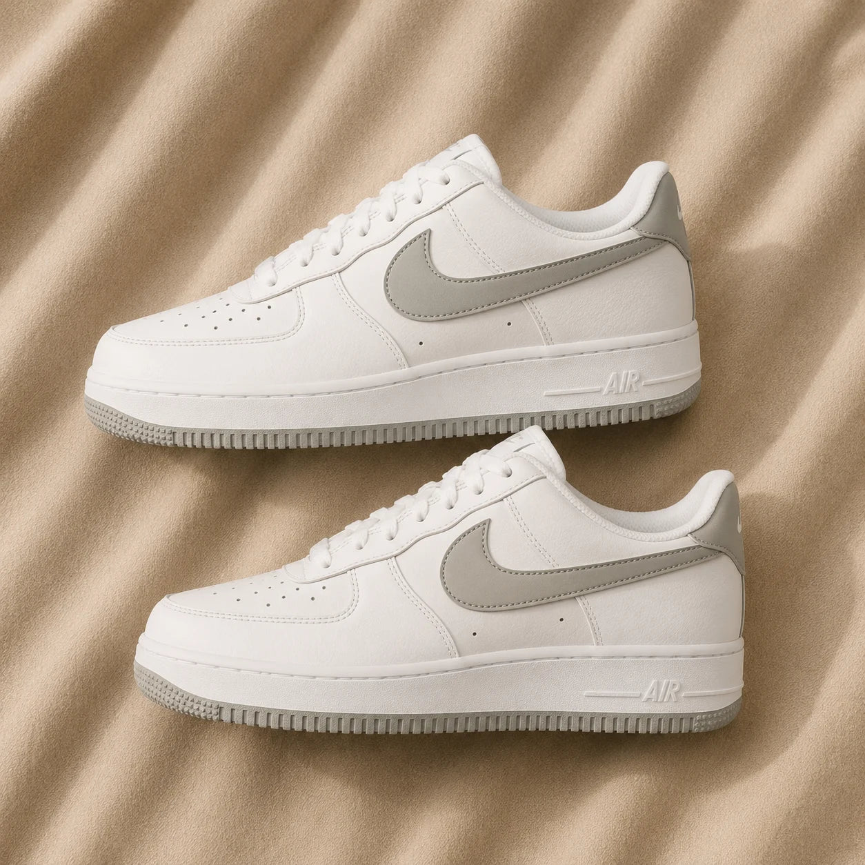 AF1 Platinum Grey