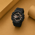 Black Rose Gold Protection Watch