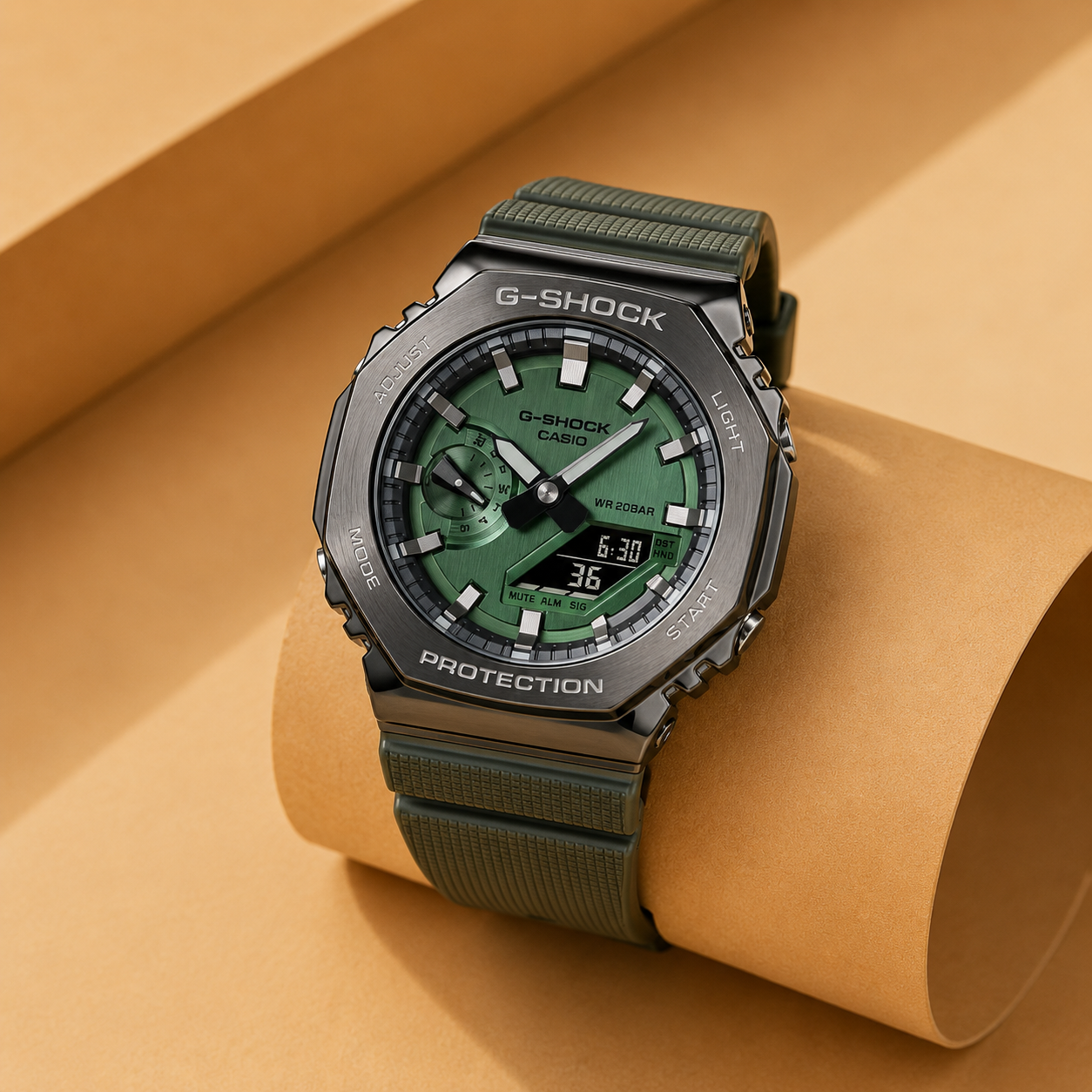 G-Shock Steel Forest Green