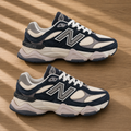 New Balance ABZORB Navy & White Sneakers