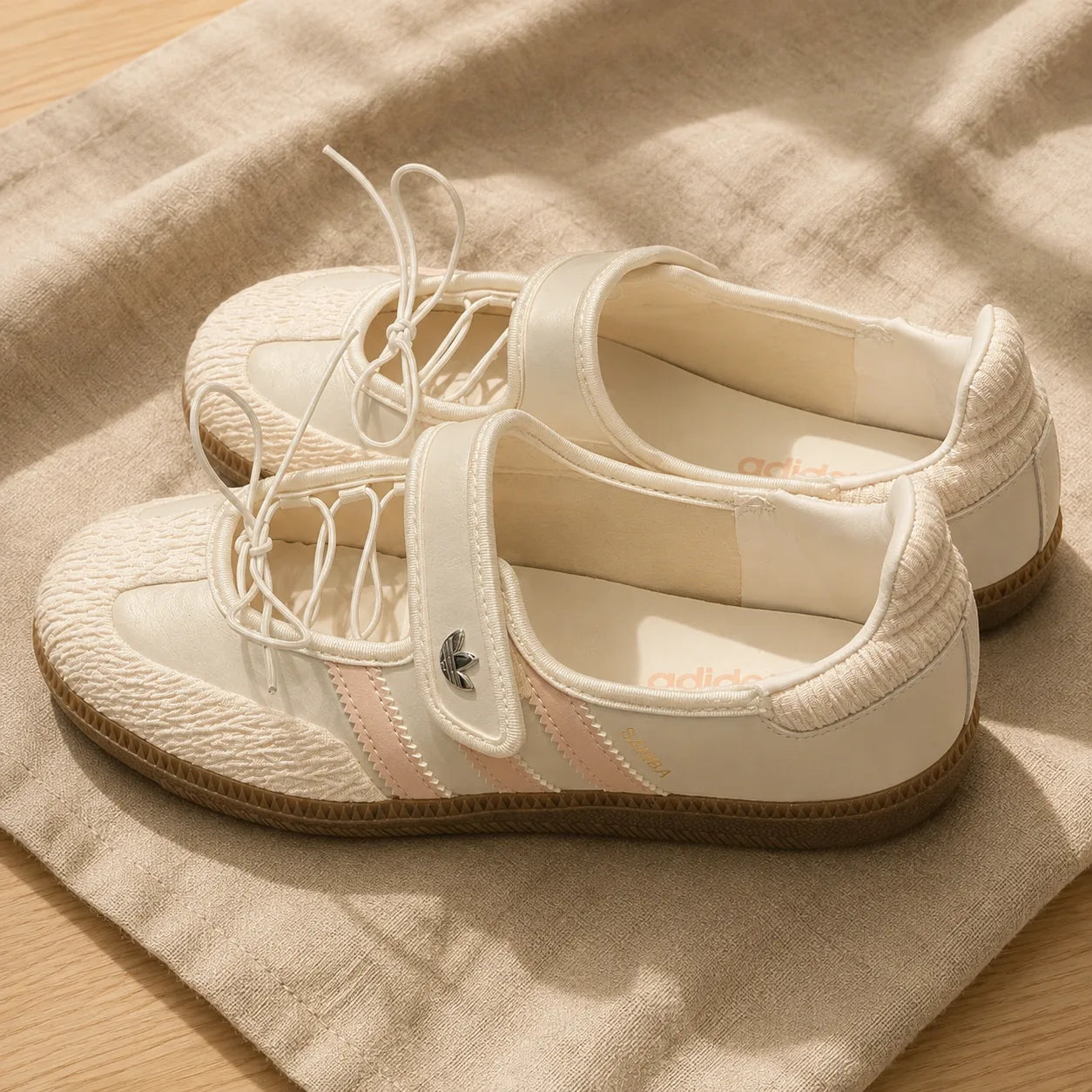 Samba Jane Classic White Shoes