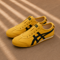 Tiger Yellow Slip-On Shoes for Men