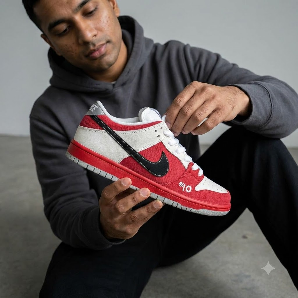 Dunk Low "Roller Derby" Red