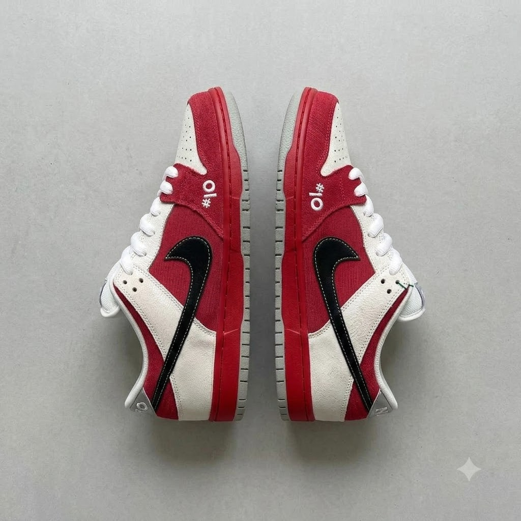 Dunk Low "Roller Derby" Red