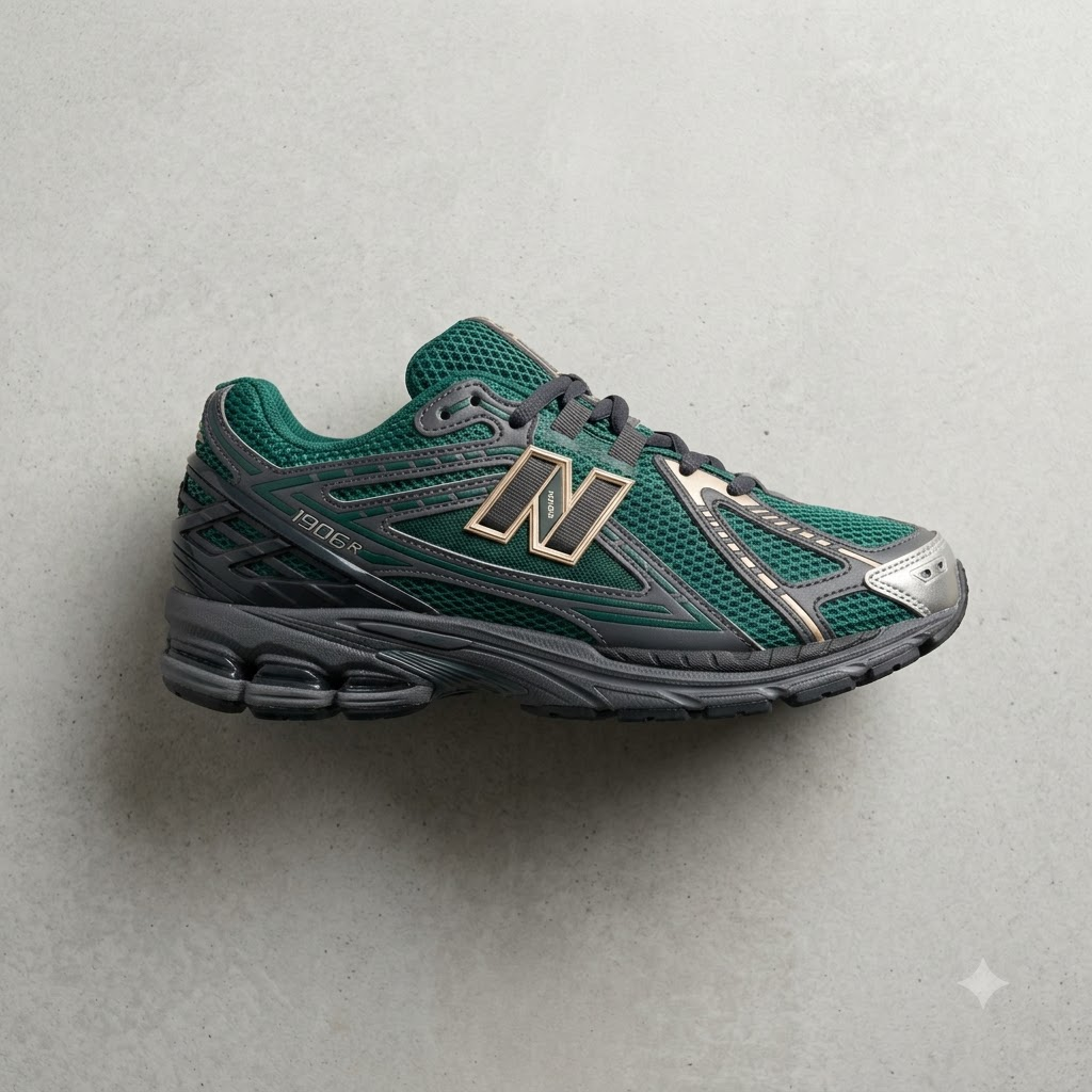 NEW BALANCE 1906 TRAIL GREEN MIX
