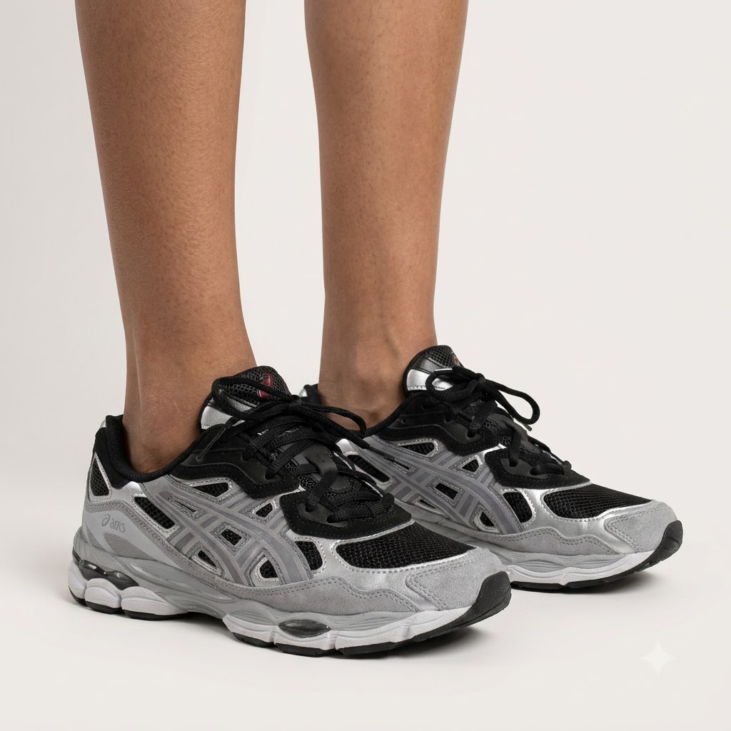 Gel-Kayano NYC "Black Metallic Grey"