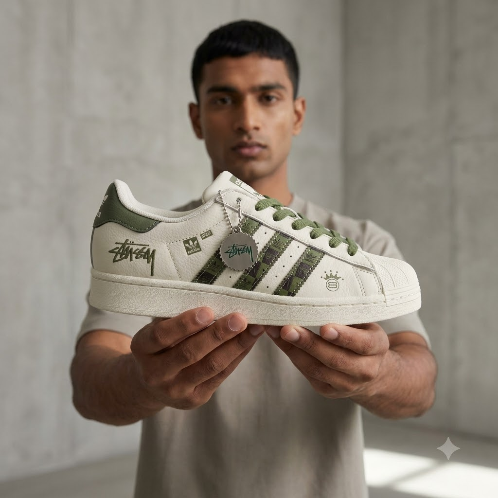 Superstar x Stüssy "Camo"