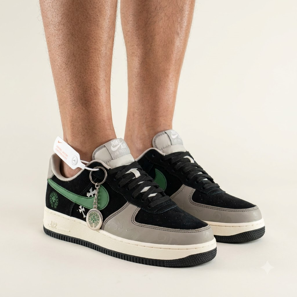 Air Force 1 x Heart Chromes
