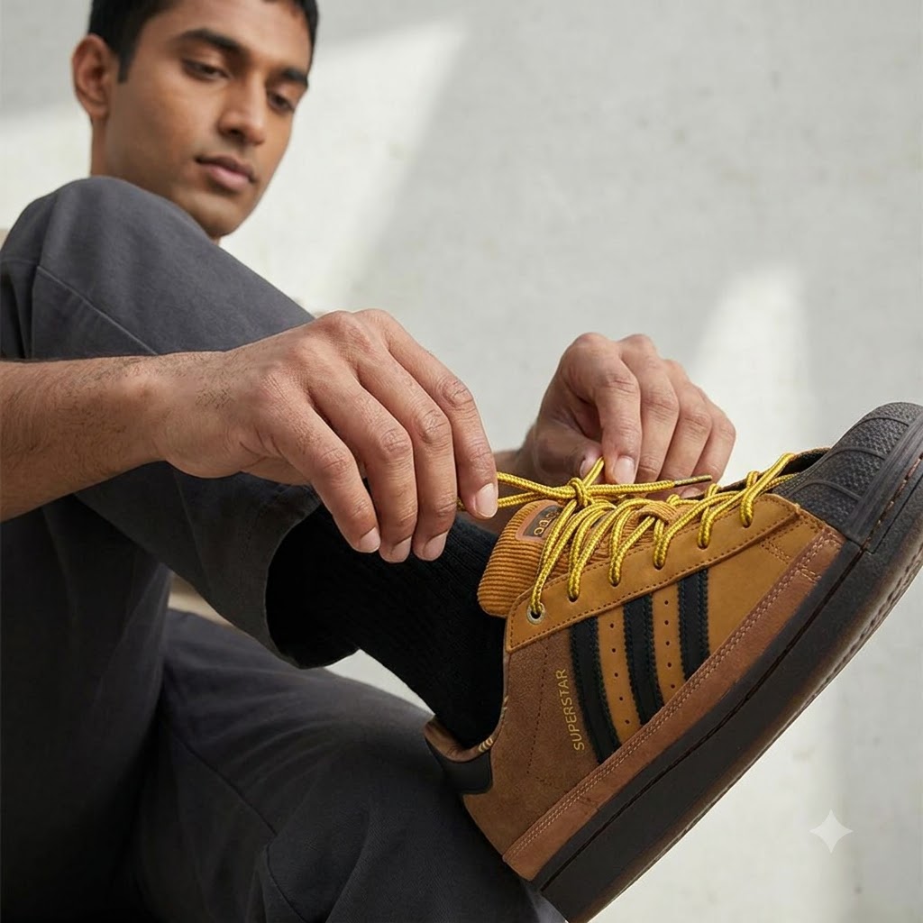 Superstar 2nd Generation "Tan Black Sole"