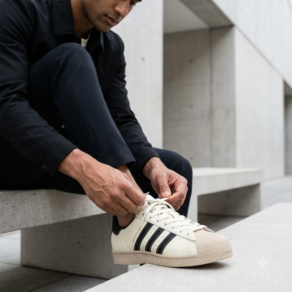 Superstar “Beige Black Thread”