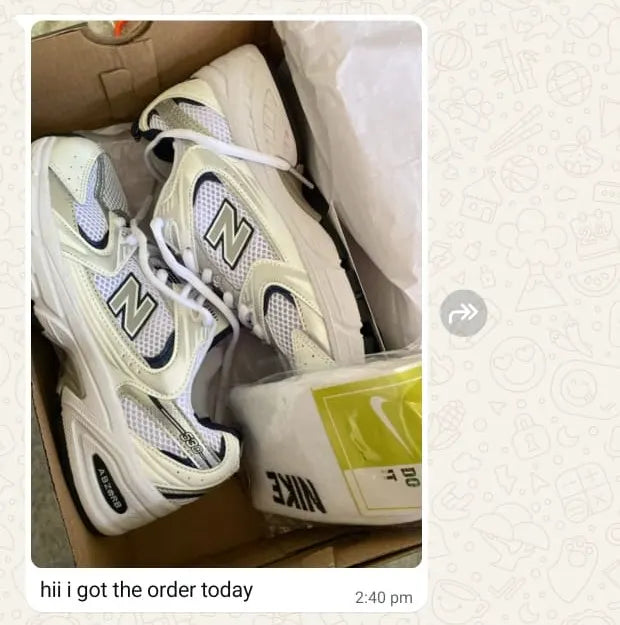 Customer product photo